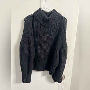Black Free people sweater